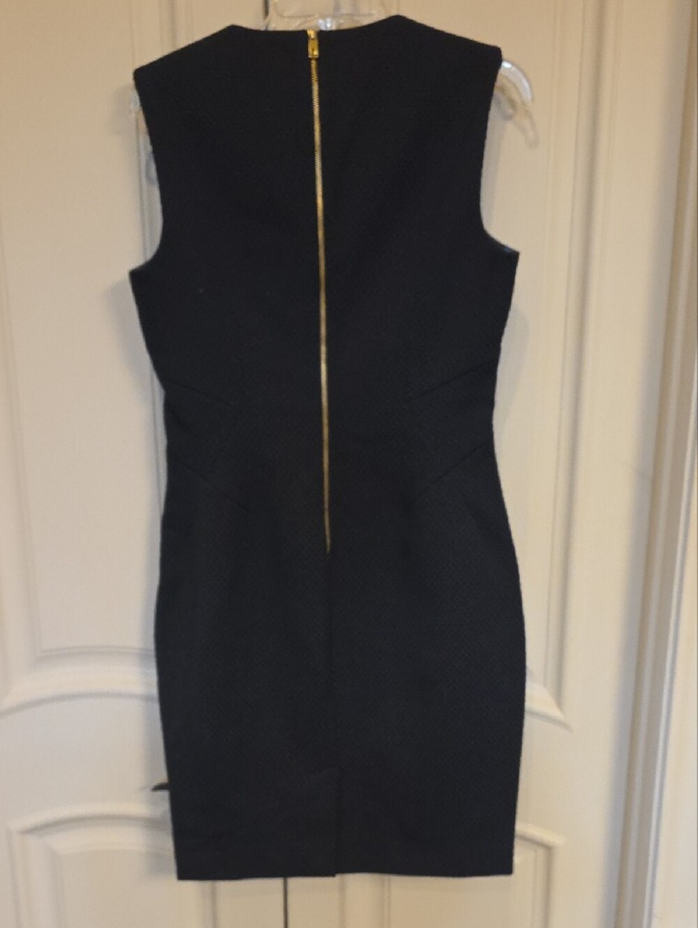 Ted Baker Textured Sleeveless Midi Dress - Picture 5 of 5
